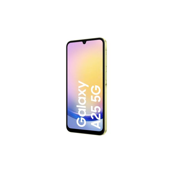 Samsung Galaxy A25 5G SM-A256B 16,5 cm (6.5") Dual SIM Android 14 USB Type-C 6 GB 128 GB 5000 mAh Geel (SM-A256BZYDEUB) Samsung Galaxy A25 5G SM-A256B 16,5 cm (6.5") Dual SIM Android 14 USB Type-C 6 GB 128 GB 5000 mAh Geel (SM-A256BZYDEUB)