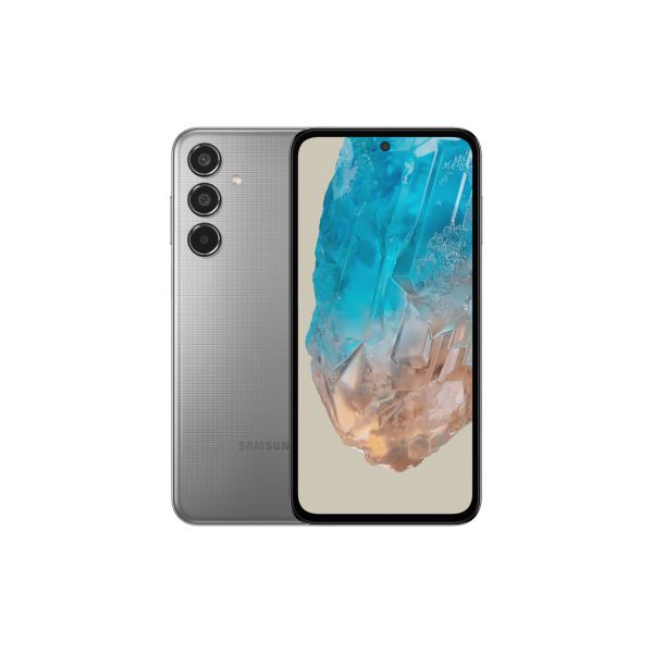 Samsung Galaxy M35 5G 16,8 cm (6.6") Hybride Dual SIM USB Type-C 6 GB 128 GB 6000 mAh Grijs (SM-M356BZABEUE) Samsung Galaxy M35 5G 16,8 cm (6.6") Hybride Dual SIM USB Type-C 6 GB 128 GB 6000 mAh Grijs (SM-M356BZABEUE)