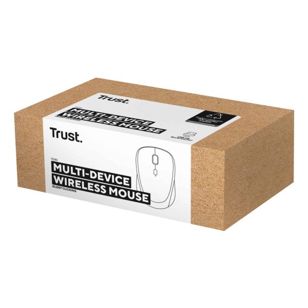 Trust Yuki muis Kantoor Ambidextrous RF-draadloos + Bluetooth Optisch 1400 DPI (25515)