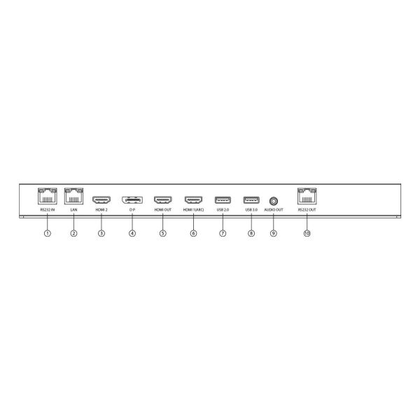 Hisense 43” 4K UHD IPS Digital Signage Display - 24/7 Operation Digitaal A-kaart 109,2 cm (43") Wifi 500 cd/m² 4K Ultra HD Zwart Android 11 24/7 (43DM66D)