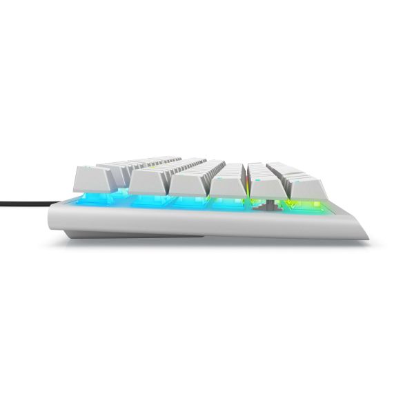 Alienware AW420K toetsenbord Gamen USB QWERTY US International Wit (AW420K-W-WW)