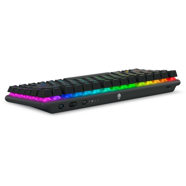 Alienware Pro Wireless Gaming Keyboard toetsenbord Gamen USB + RF Wireless + Bluetooth Zwart (PRO-KB-G-WW)