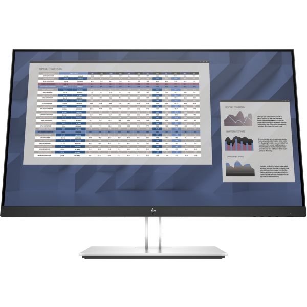HP E-Series E27 G4 computer monitor 68,6 cm (27") 1920 x 1080 Pixels Full HD LED Zwart (9VG71A3#ABB) HP E-Series E27 G4 computer monitor 68,6 cm (27") 1920 x 1080 Pixels Full HD LED Zwart (9VG71A3#ABB)