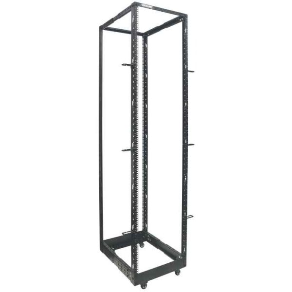 Intellinet 19" open frame rack, 45U, 4-post, bouwpakket, max. 360 kg draagvermogen, zwart (714259) Intellinet 19" open frame rack, 45U, 4-post, bouwpakket, max. 360 kg draagvermogen, zwart (714259)