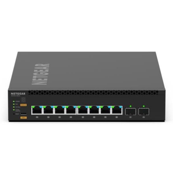 NETGEAR MSM4310 Managed L3 2.5G Ethernet (100/1000/2500) Power over Ethernet (PoE) 1U Zwart (MSM4310-100NES)