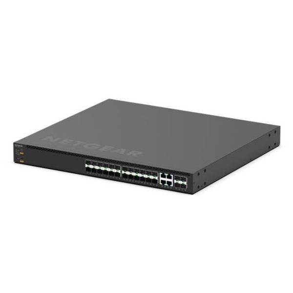 NETGEAR MSM4328F Managed L3 10G Ethernet (100/1000/10000) 1U Zwart (MSM4328F-100NES)