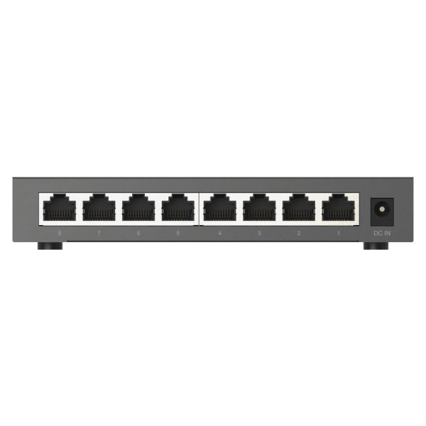 QNAP QSW-1108-8T-R2 netwerk-switch Unmanaged 2.5G Ethernet (100/1000/2500) Desktop Zwart (QSW-1108-8T-R2)