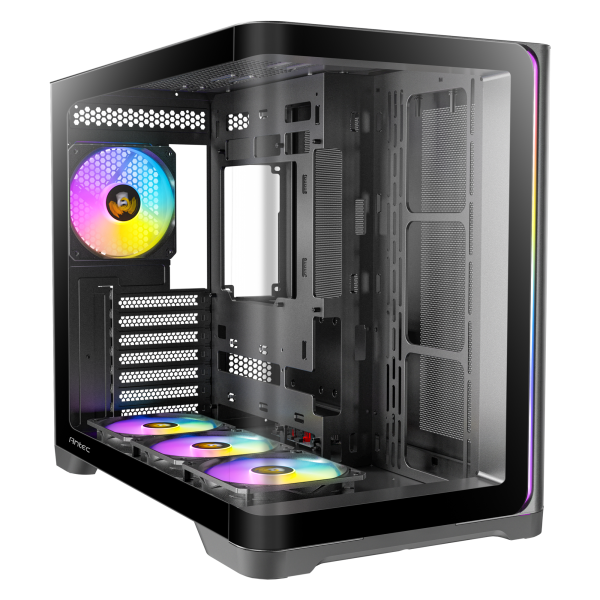 Antec Geh Mid C5 CURVE ARGB ATX/M-ATX/M-ITX o.N. BK retail - Midi/Minitower (0-761345-10225-4) (0-761345-10225-4)