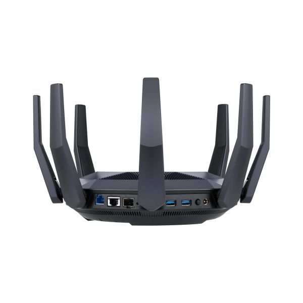 ASUS RT-AX89X AX6000 AiMesh draadloze router Ethernet Dual-band (2.4 GHz / 5 GHz) Zwart (RT-AX89X)