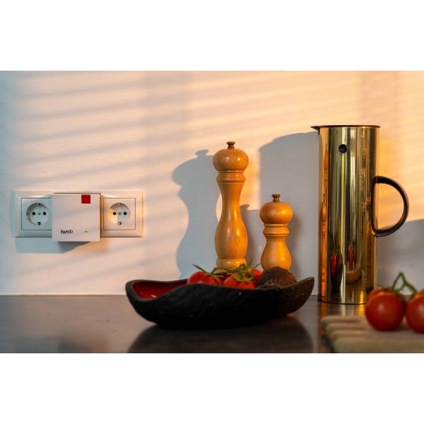 FRITZ! Mesh Set FRITZMESH SET 1600 3-PACK EDITION INTERNATIONAL Dual-band (2.4 GHz / 5 GHz) Wi-Fi 6 (802.11ax) Rood, Wit Intern (20003127)