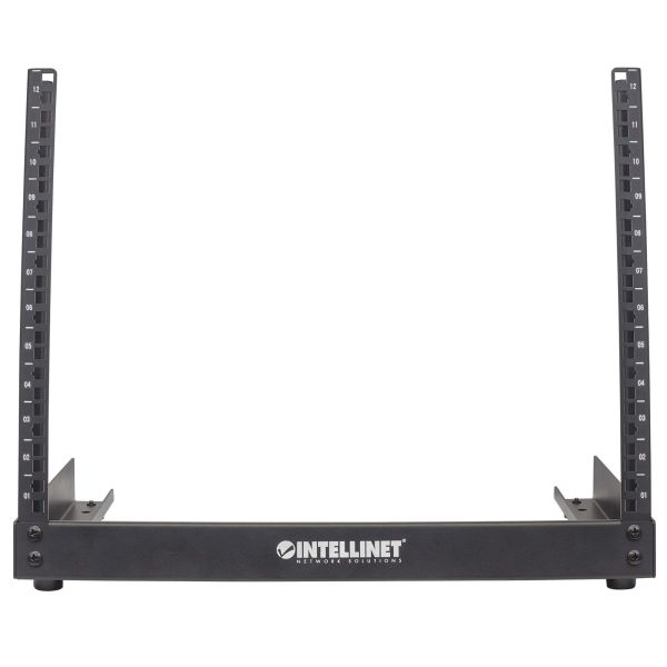 Intellinet 19" open frame rack desktop, 12U, zwart, bouwpakket, max. 10 kg (714747) Intellinet 19" open frame rack desktop, 12U, zwart, bouwpakket, max. 10 kg (714747)