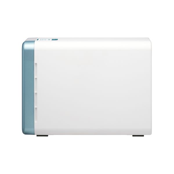 QNAP TS-251D NAS Tower Intel® Celeron® J4005 2 GB DDR4 4 TB HDD QNAP Turbo System Blauw, Wit