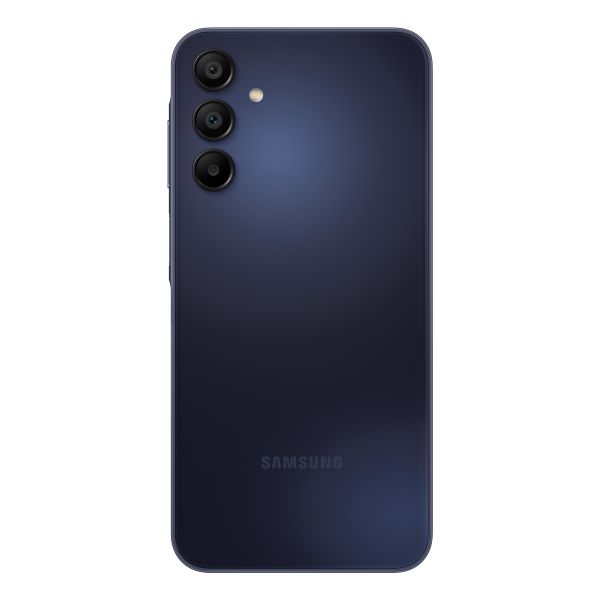 Samsung Galaxy A15 16,5 cm (6.5") Hybride Dual SIM Android 14 4G USB Type-C 4 GB 128 GB 5000 mAh Zwart, Blauw (SM-A155FZKDEUB)