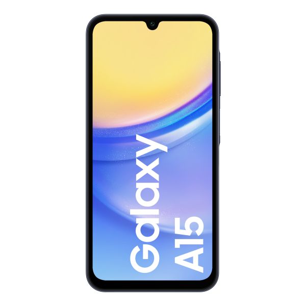 Samsung Galaxy A15 16,5 cm (6.5") Hybride Dual SIM Android 14 4G USB Type-C 4 GB 128 GB 5000 mAh Zwart, Blauw (SM-A155FZKDEUB)