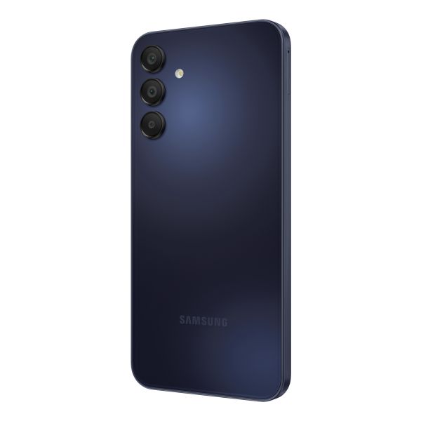 Samsung Galaxy A15 16,5 cm (6.5") Hybride Dual SIM Android 14 4G USB Type-C 4 GB 128 GB 5000 mAh Zwart, Blauw (SM-A155FZKDEUB)