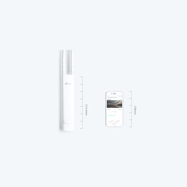 TP-Link EAP113-Outdoor 300 Mbit/s Wit Power over Ethernet (PoE) (EAP113-OUTDOOR)