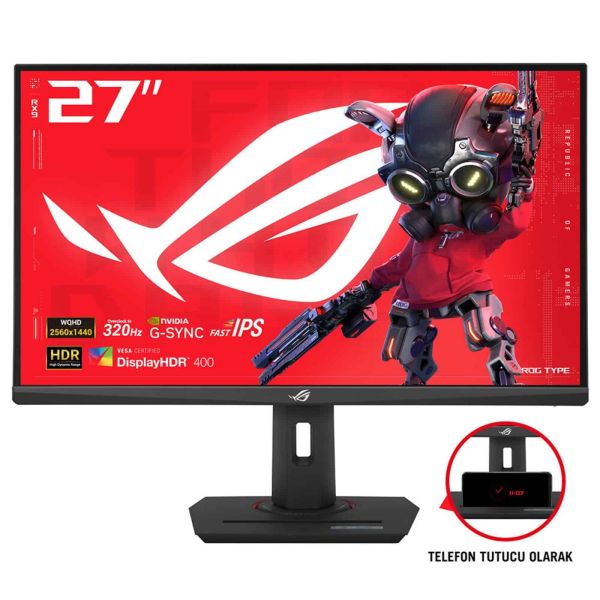 ASUS ROG Strix XG27ACMS computer monitor 68,6 cm (27") 2560 x 1440 Pixels Quad HD LCD Zwart (90LM0BE0-B01171)