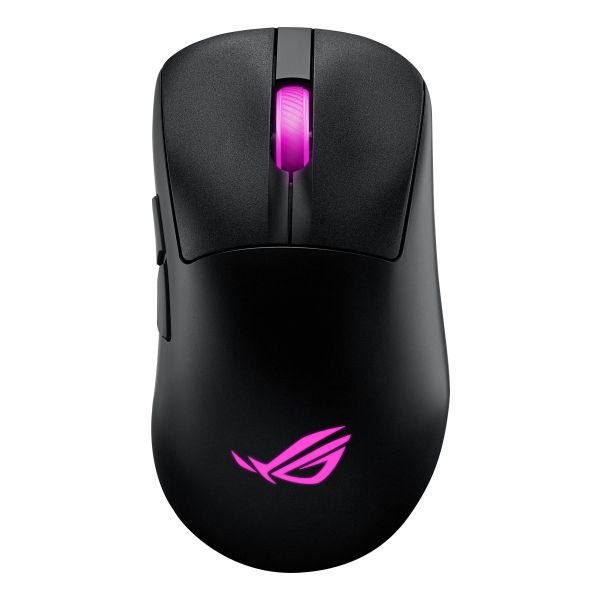ASUS ROG Keris II Origin BLK muis Gamen Rechtshandig RF Wireless + Bluetooth + USB Type-A Optisch 42000 DPI (90MP04A0-BMUA00) ASUS ROG Keris II Origin BLK muis Gamen Rechtshandig RF Wireless + Bluetooth + USB Type-A Optisch 42000 DPI (90MP04A0-BMUA00)