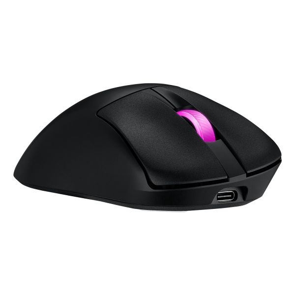 ASUS ROG Keris II Origin BLK muis Gamen Rechtshandig RF Wireless + Bluetooth + USB Type-A Optisch 42000 DPI (90MP04A0-BMUA00) ASUS ROG Keris II Origin BLK muis Gamen Rechtshandig RF Wireless + Bluetooth + USB Type-A Optisch 42000 DPI (90MP04A0-BMUA00)