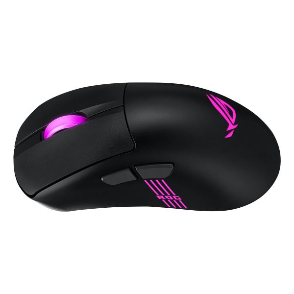 ASUS ROG Keris II Origin BLK muis Gamen Rechtshandig RF Wireless + Bluetooth + USB Type-A Optisch 42000 DPI (90MP04A0-BMUA00) ASUS ROG Keris II Origin BLK muis Gamen Rechtshandig RF Wireless + Bluetooth + USB Type-A Optisch 42000 DPI (90MP04A0-BMUA00)