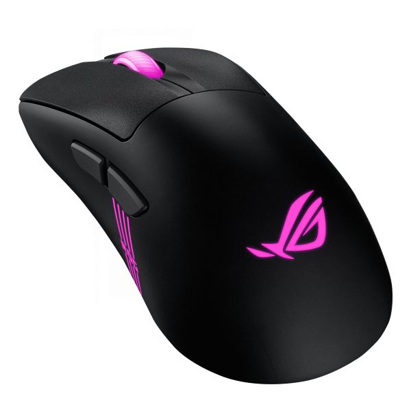 ASUS ROG Keris II Origin BLK muis Gamen Rechtshandig RF Wireless + Bluetooth + USB Type-A Optisch 42000 DPI (90MP04A0-BMUA00)