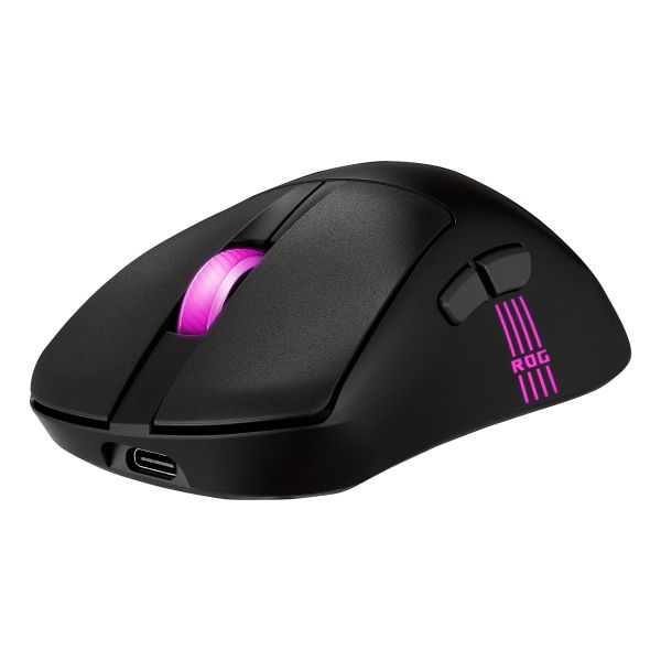 ASUS ROG Keris II Origin BLK muis Gamen Rechtshandig RF Wireless + Bluetooth + USB Type-A Optisch 42000 DPI (90MP04A0-BMUA00) ASUS ROG Keris II Origin BLK muis Gamen Rechtshandig RF Wireless + Bluetooth + USB Type-A Optisch 42000 DPI (90MP04A0-BMUA00)