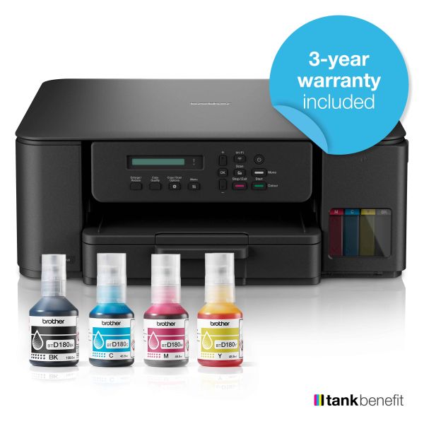 Brother DCP-T580DW multifunctionele printer Inkjet A4 1200 x 6000 DPI Wifi (DCPT580DWRE1)