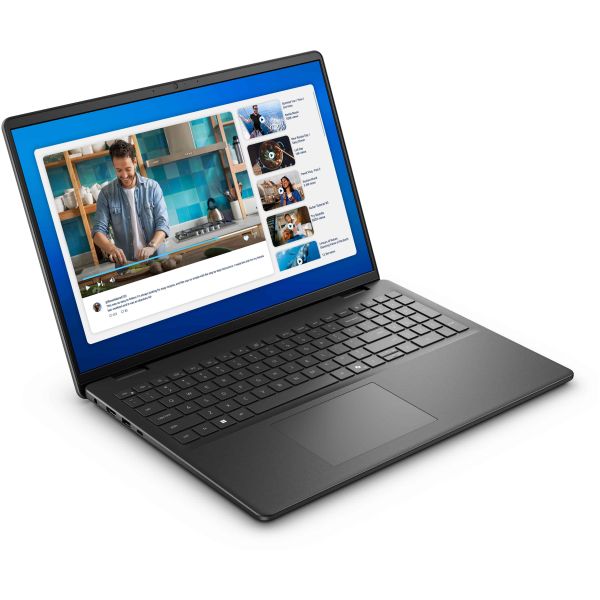 DELL DC16250 Intel Core 5 120U Laptop 40,6 cm (16") WUXGA 16 GB DDR5-SDRAM 512 GB SSD Wi-Fi 6 (802.11ax) Windows 11 Pro Belgisch Zwart (4V06K)