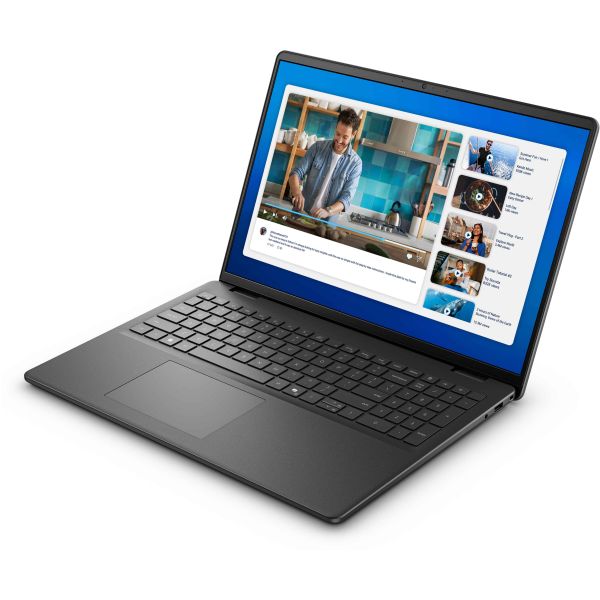 DELL DC16250 Intel Core 5 120U Laptop 40,6 cm (16") WUXGA 16 GB DDR5-SDRAM 512 GB SSD Wi-Fi 6 (802.11ax) Windows 11 Pro Belgisch Zwart (4V06K)