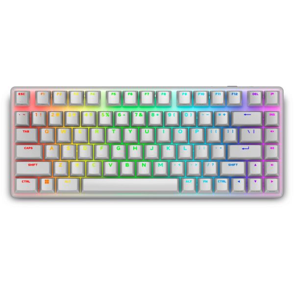 Alienware Pro Wireless Gaming Keyboard toetsenbord Gamen USB + RF Wireless + Bluetooth Wit (PRO-KB-W-WW)