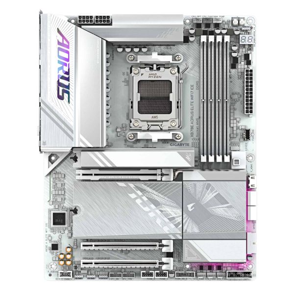 GIGABYTE X870E AORUS ELITE WIFI7 ICE AMD X870E Socket AM5 ATX (X870E A ELITE WIFI7 ICE)