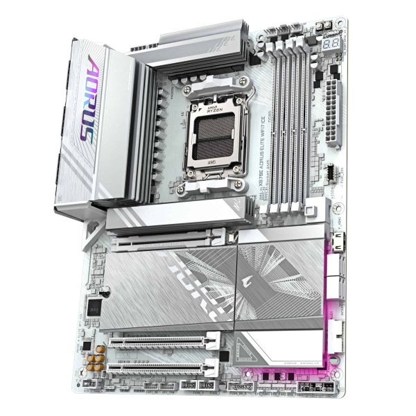 GIGABYTE X870E AORUS ELITE WIFI7 ICE Moederbord (X870E A ELITE WIFI7 ICE) GIGABYTE X870E AORUS ELITE WIFI7 ICE Moederbord (X870E A ELITE WIFI7 ICE)