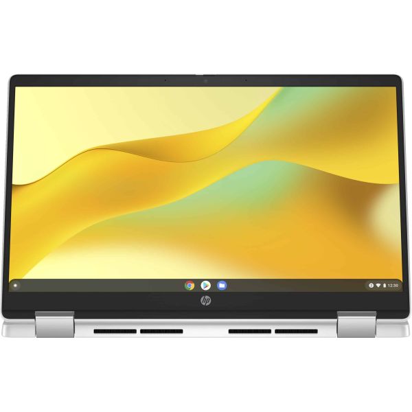 HP Chromebook x360 14b-cd0625nd Intel® N N200 35,6 cm (14") Touchscreen Full HD 8 GB LPDDR5-SDRAM 128 GB eUFS Wi-Fi 6 (802.11ax) ChromeOS Zilver (A2RA9EA#ABH)