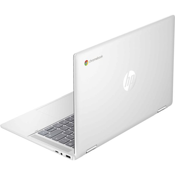 HP Chromebook x360 14b-cd0625nd Intel® N N200 35,6 cm (14") Touchscreen Full HD 8 GB LPDDR5-SDRAM 128 GB eUFS Wi-Fi 6 (802.11ax) ChromeOS Zilver (A2RA9EA#ABH)