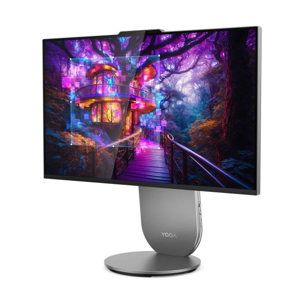 Lenovo Yoga AIO 27IAH10 68,6 cm (27") 2560 x 1440 Pixels Alles-in-één-pc 32 GB LPDDR5x-SDRAM 1 TB SSD NVIDIA GeForce RTX 4050 Windows 11 Pro Wi-Fi 7 (802.11be) Grijs (F0J20024GE)