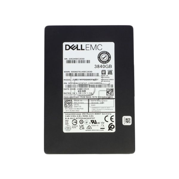 Micron 5300 MAX 3.84TB SSD SATA (MTFDDAK3T8TDT)