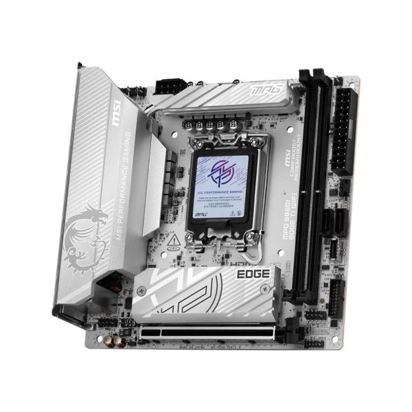 MSI MPG B860I EDGE TI WIFI moederbord Intel B860 LGA 1851 (Socket V1) mini ITX (7E43-001R)