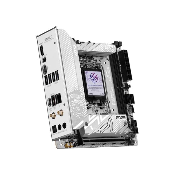 MSI MPG B860I EDGE TI WIFI moederbord Intel B860 LGA 1851 (Socket V1) mini ITX (7E43-001R)