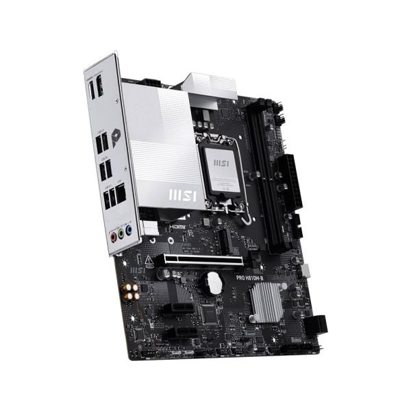 MSI PRO H810M-B moederbord Intel H810 LGA 1851 (Socket V1) micro ATX (7E64-001R)