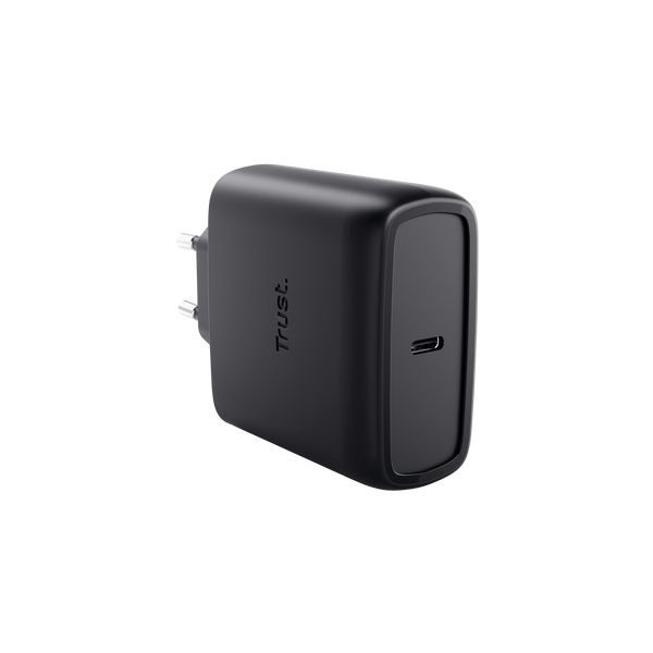 Trust Maxo GaN-oplader, 65 W, USB-C (25523)