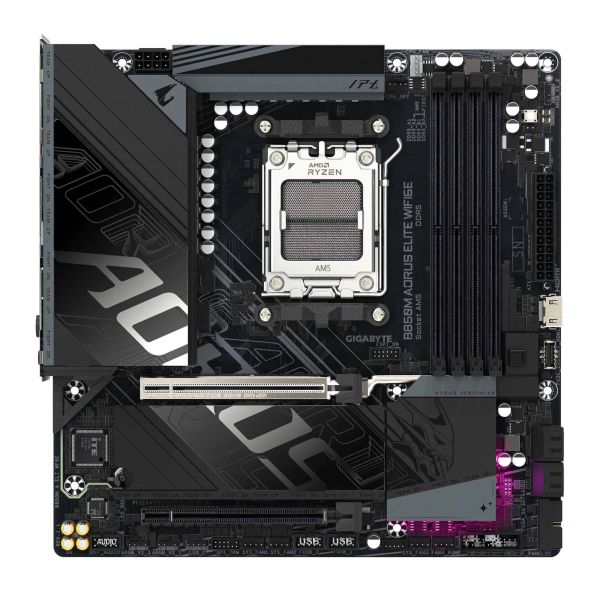 GIGABYTE B850M AORUS ELITE WIFI6E AMD B850 Socket AM5 micro ATX (B850M A ELT WF6E)