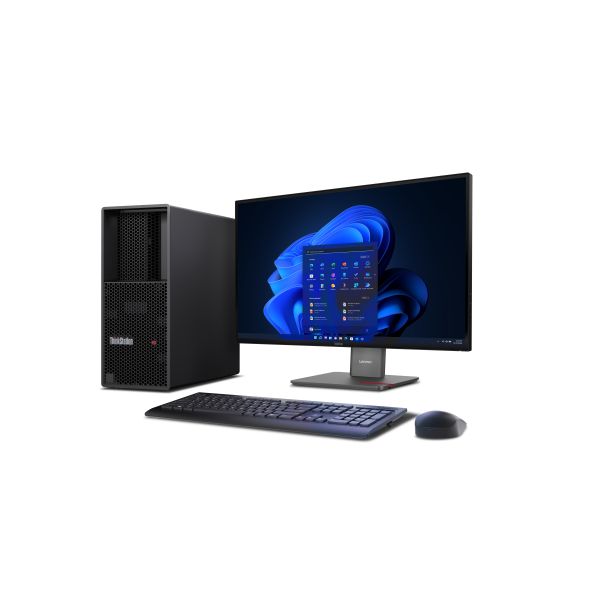 Lenovo ThinkStation P3 Tower Gen 2 Intel Core Ultra 7 265K 32 GB DDR5-SDRAM 512 GB SSD Windows 11 Pro Workstation Zwart (30HT006HGE)
