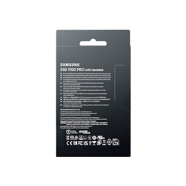 Samsung 9100 PRO 8 TB M.2 PCI Express 5.0 NVMe V-NAND (MZ-VAP8T0CW)