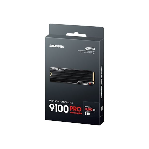 Samsung 9100 PRO 8 TB M.2 PCI Express 5.0 NVMe V-NAND (MZ-VAP8T0CW)