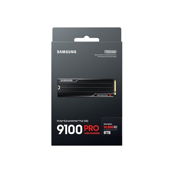 Samsung 9100 PRO 8 TB M.2 PCI Express 5.0 NVMe V-NAND (MZ-VAP8T0CW)