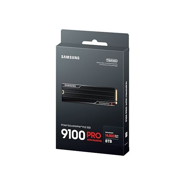 Samsung 9100 PRO 8 TB M.2 PCI Express 5.0 NVMe V-NAND TLC (MZ-VAP8T0CW)