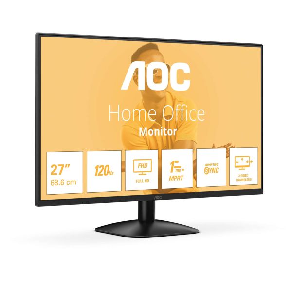 AOC B3 27B31H LED display 68,6 cm (27") 1920 x 1080 Pixels Full HD Zwart (27B31H)
