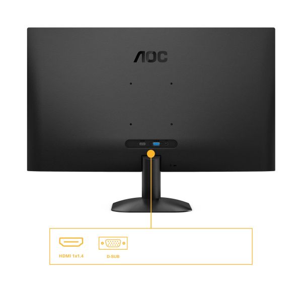 AOC B3 27B31H LED display 68,6 cm (27") 1920 x 1080 Pixels Full HD Zwart (27B31H)