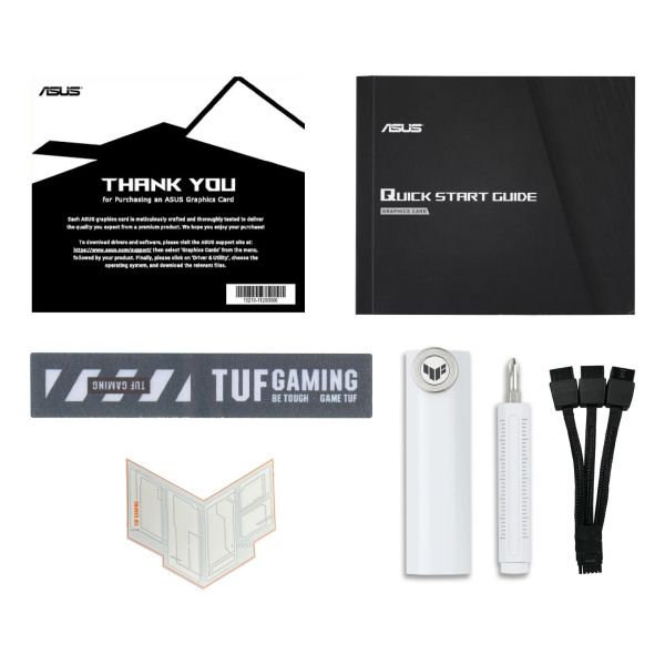 ASUS TUF-RTX5070TI-O16G-BTF-WHITE NVIDIA GeForce RTX 5070 Ti 16 GB GDDR7 (90YV0N60-M0NA00)