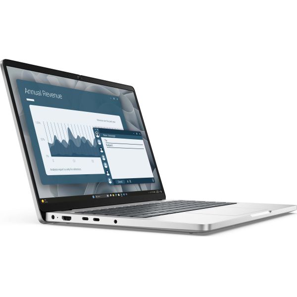 DELL Pro 14 PC14255 Copilot+ PC AMD Ryzen AI 7 PRO 350 Laptop 35,6 cm (14") Full HD+ 16 GB DDR5-SDRAM 1 TB SSD Wi-Fi 6E (802.11ax) Windows 11 Pro Duits Platina (CYYGK)